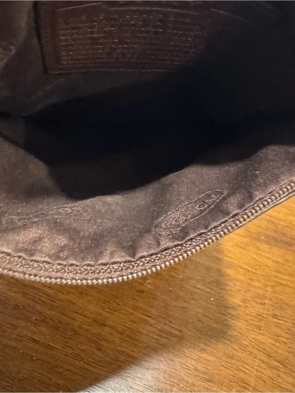 Vtg COACH Brown Leather Crossbody Slim Small Bag Glove-Tanned Leather RARE